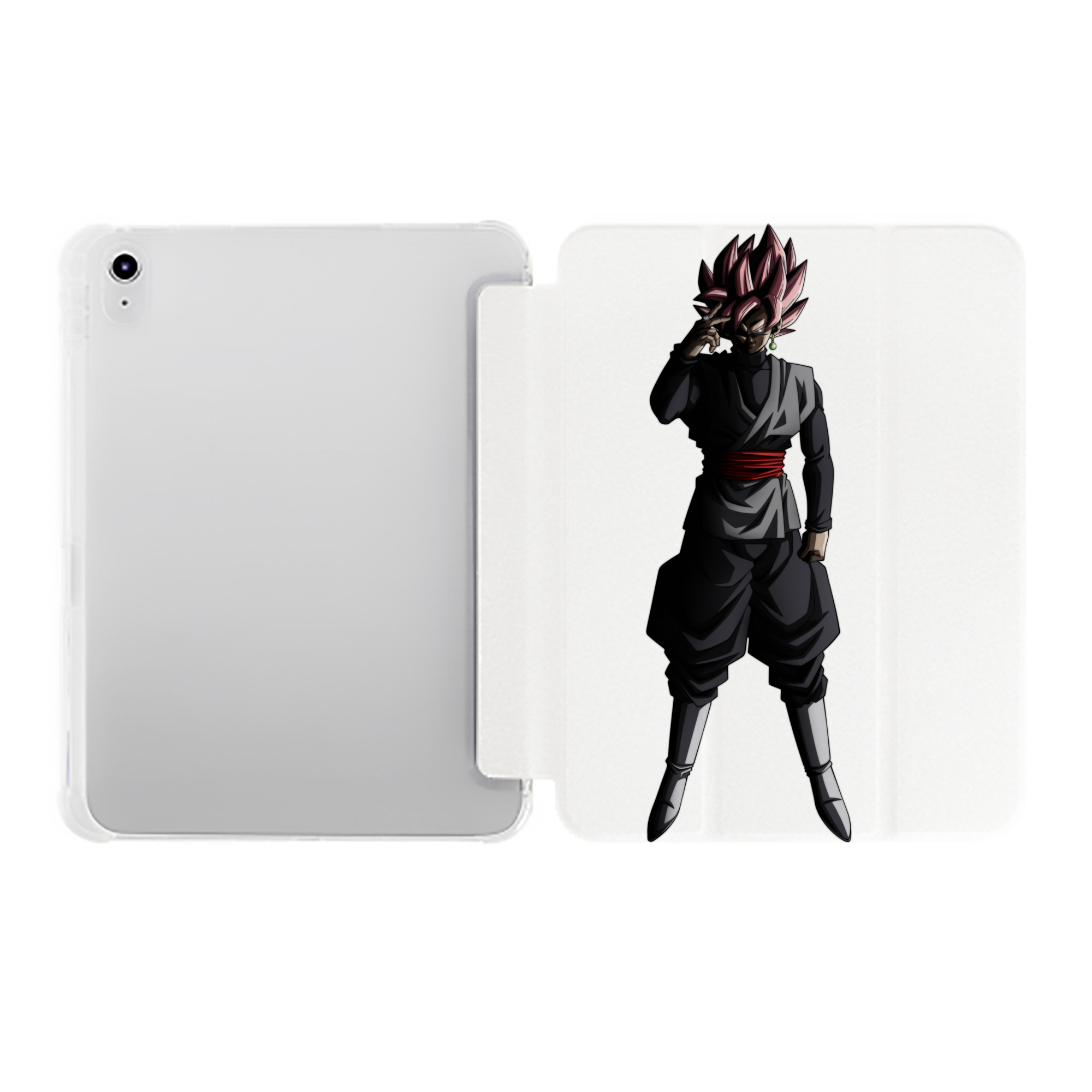（画像用） ドラゴンボール ベジット DRAGON BALL Vegetto IPad ケース ペン収納付き 三つ折りスタンド PUレザー×シリコン 対応機種9.5/10.5/10.9インチ